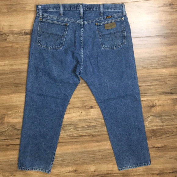 Vintage Wrangler Cowboy Cut Embroidered Star 38x32 - Picture 9 of 13